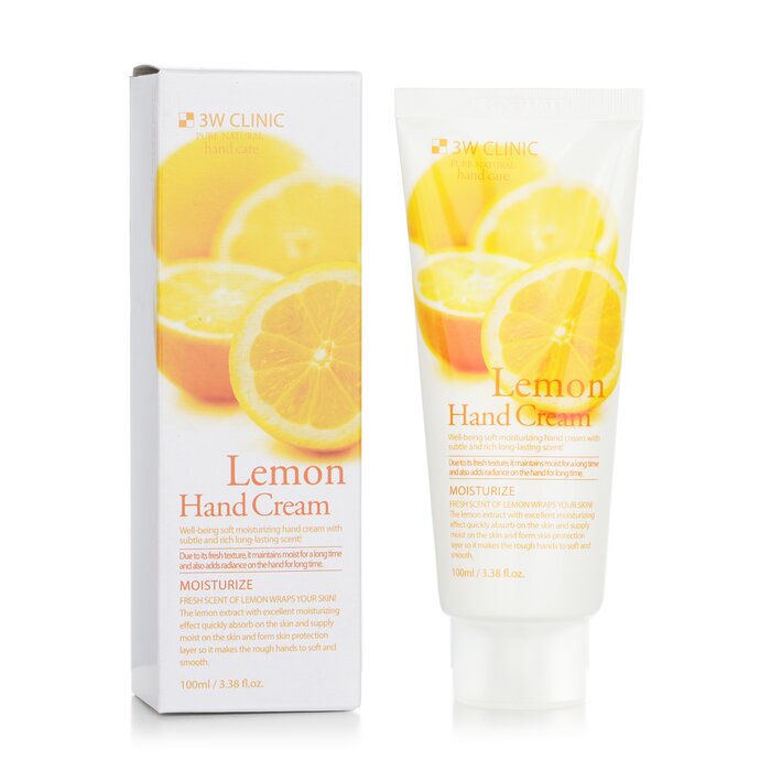 3W CLINIC Hand Cream- Lemon - THE KDROPS