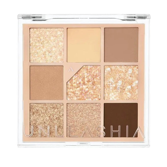 UNLEASHIA Glitterpedia Eye Palette - 02 ALL OF BROWN - My Store